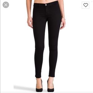 J Brand Hewson Black Legging Jean